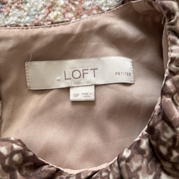 LOFT Printed Career Dress - Picture 6 of 6